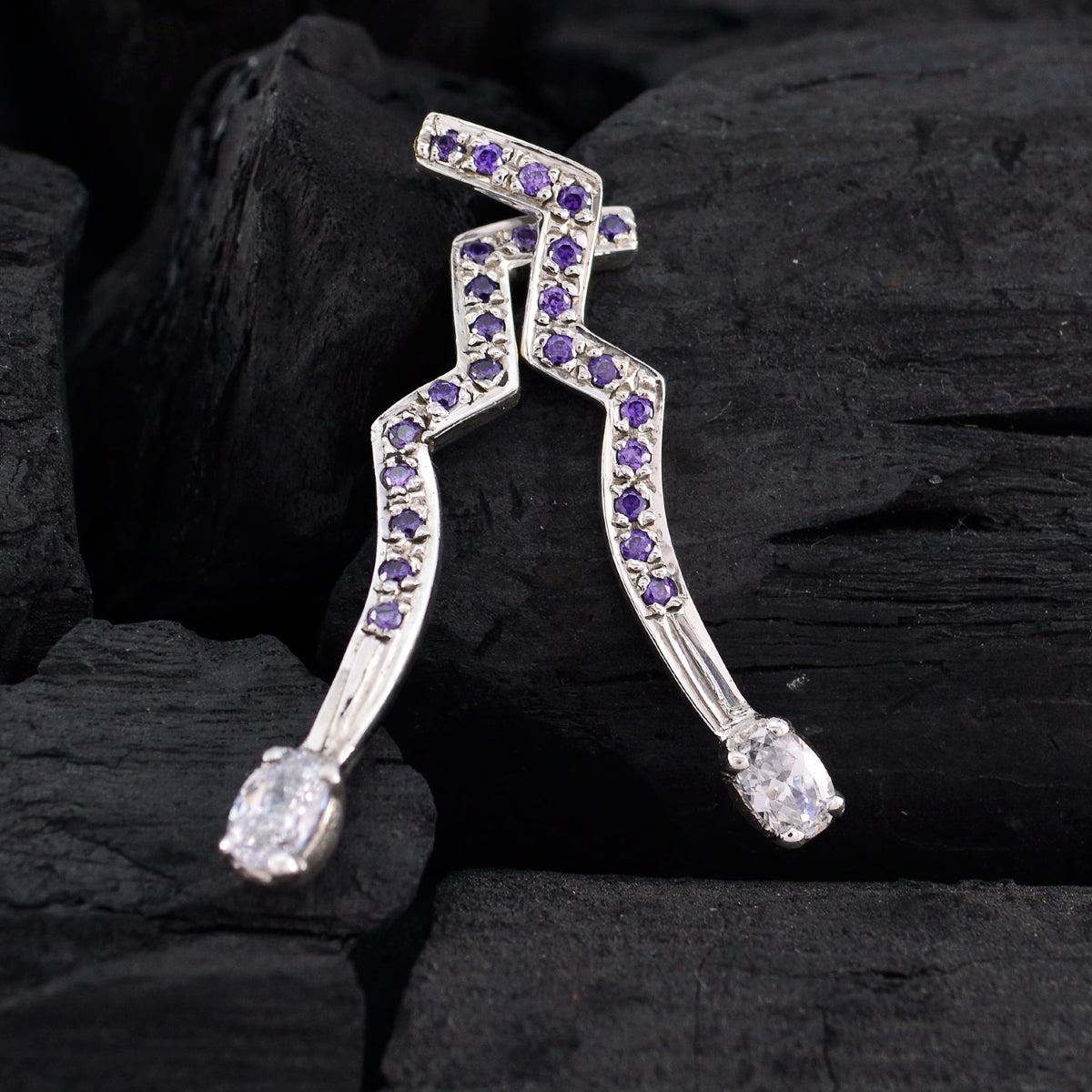 Ellie multicolor Dainty multiple Stud Earring