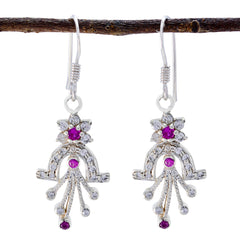 Yuki multicolor Dainty multiple Dangle Earring Multi CZ multicolor Dangle