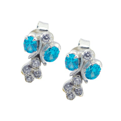 Micaela multicolor Minimalist multiple Stud Earring