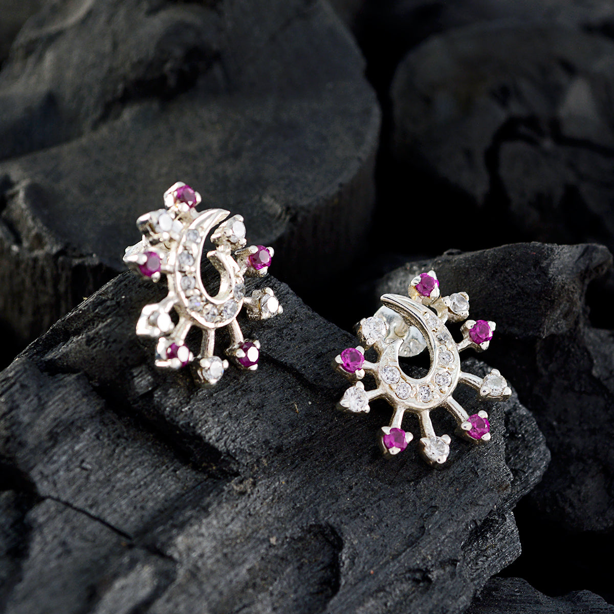 Natalia multicolor Delicate multiple Stud Earring