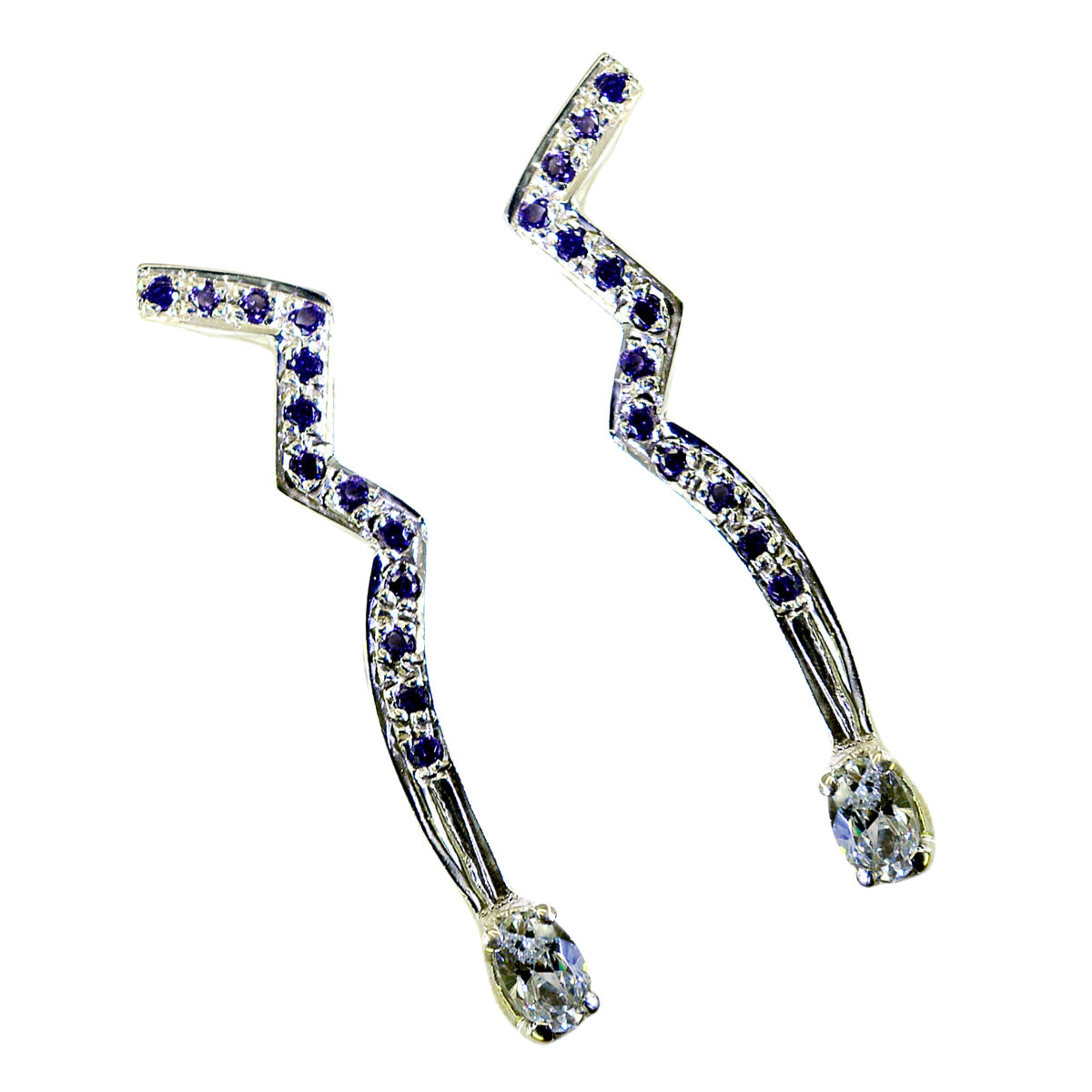Ava multicolor Dainty multiple Stud Earring