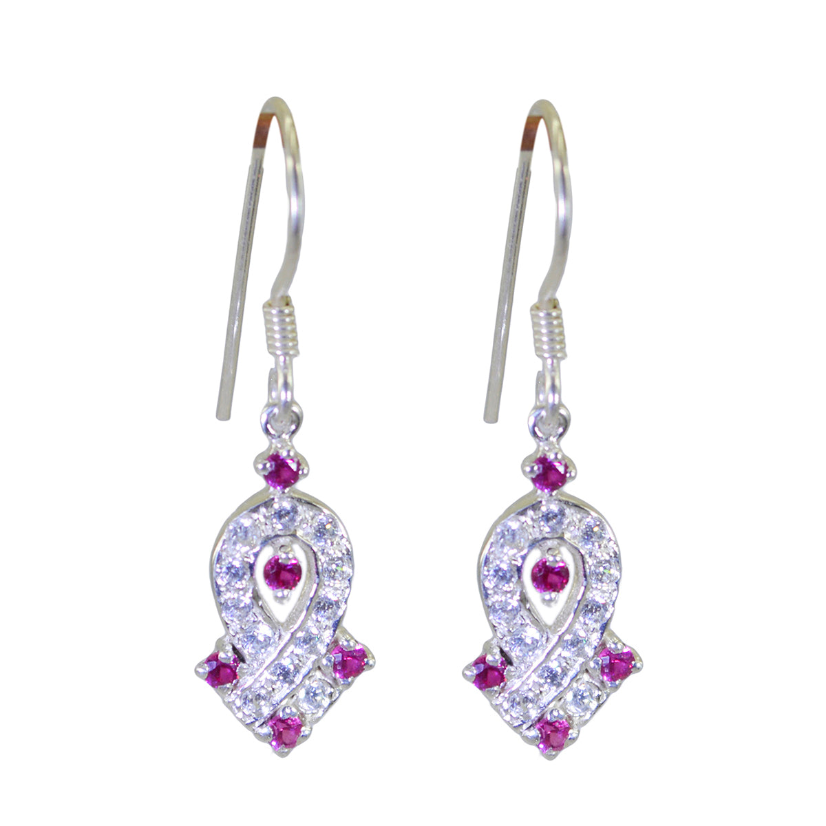 Eliza multicolor Elegant multiple Dangle Earring Multi CZ multicolor Dangle