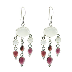 Grace multicolor Dainty multiple Dangle Earring Multi multicolor Dangle