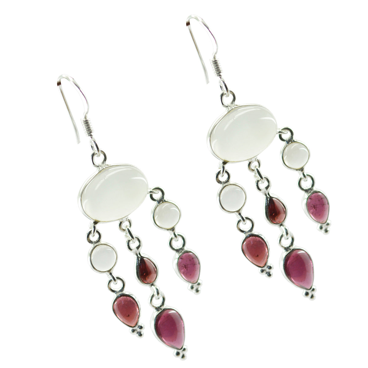 Grace multicolor Dainty multiple Dangle Earring