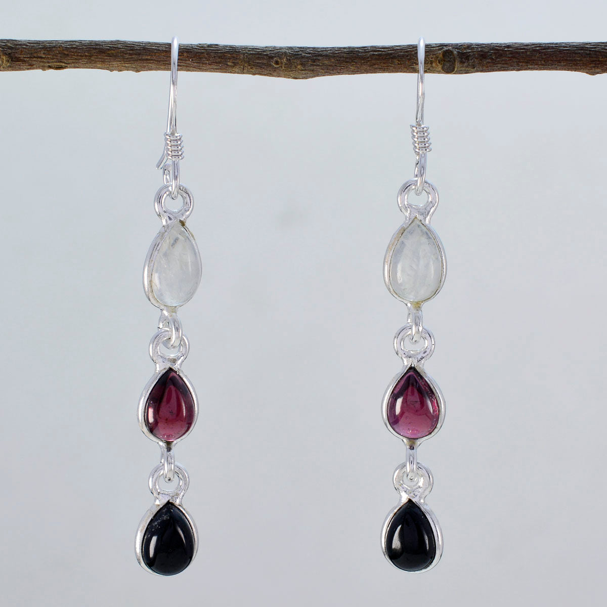 Pilar multicolor Delicate multiple Dangle Earring