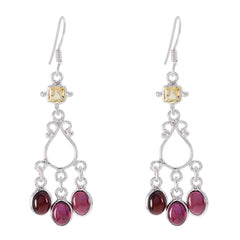 Hanna multicolor Dainty multiple Dangle Earring Multi multicolor Dangle