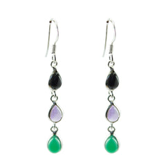 Nova multicolor Delicate multiple Dangle Earring Multi multicolor Dangle