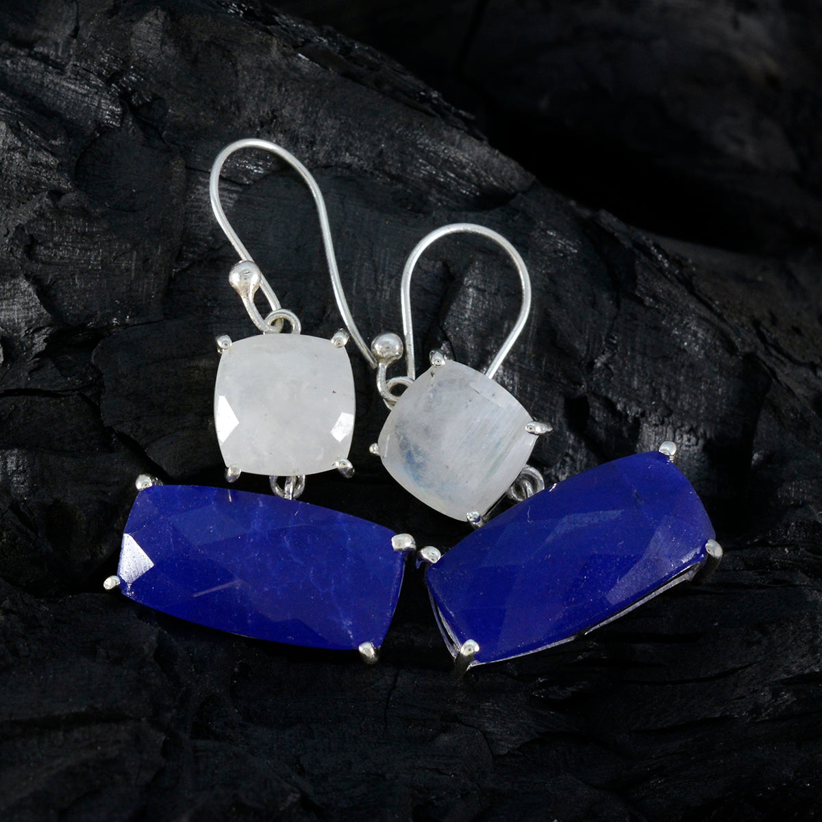 Natalia multicolor Edgy Trilogy Dangle Earring