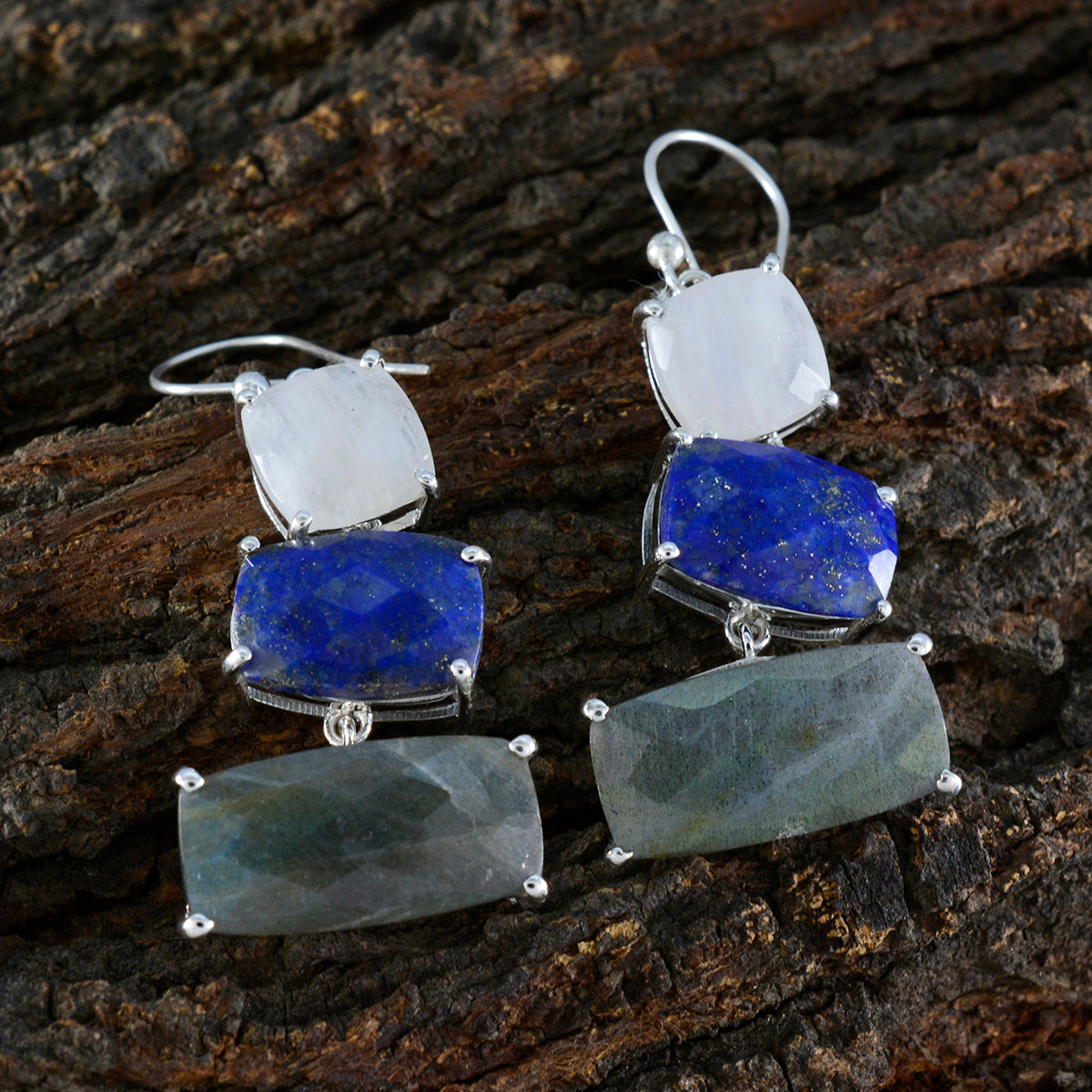Julieta multicolor Edgy Trilogy Dangle Earring