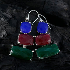 Laura multicolor Edgy Trilogy Dangle Earring
