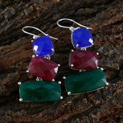 Laura multicolor Edgy Trilogy Dangle Earring