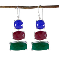 Laura multicolor Edgy Trilogy Dangle Earring Multi multicolor Dangle