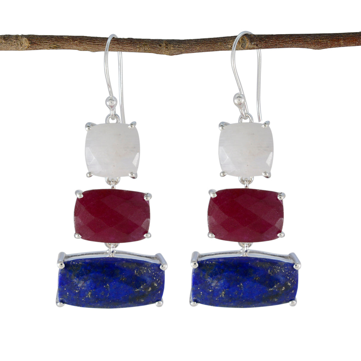 Lorena multicolor Edgy Trilogy Dangle Earring Multi multicolor Dangle