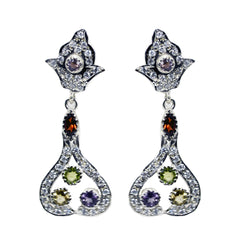 Nisa multicolor Eye catching multiple Stud Earring Multi multicolor Stud