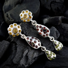 Priya multicolor Essential multiple Stud Earring