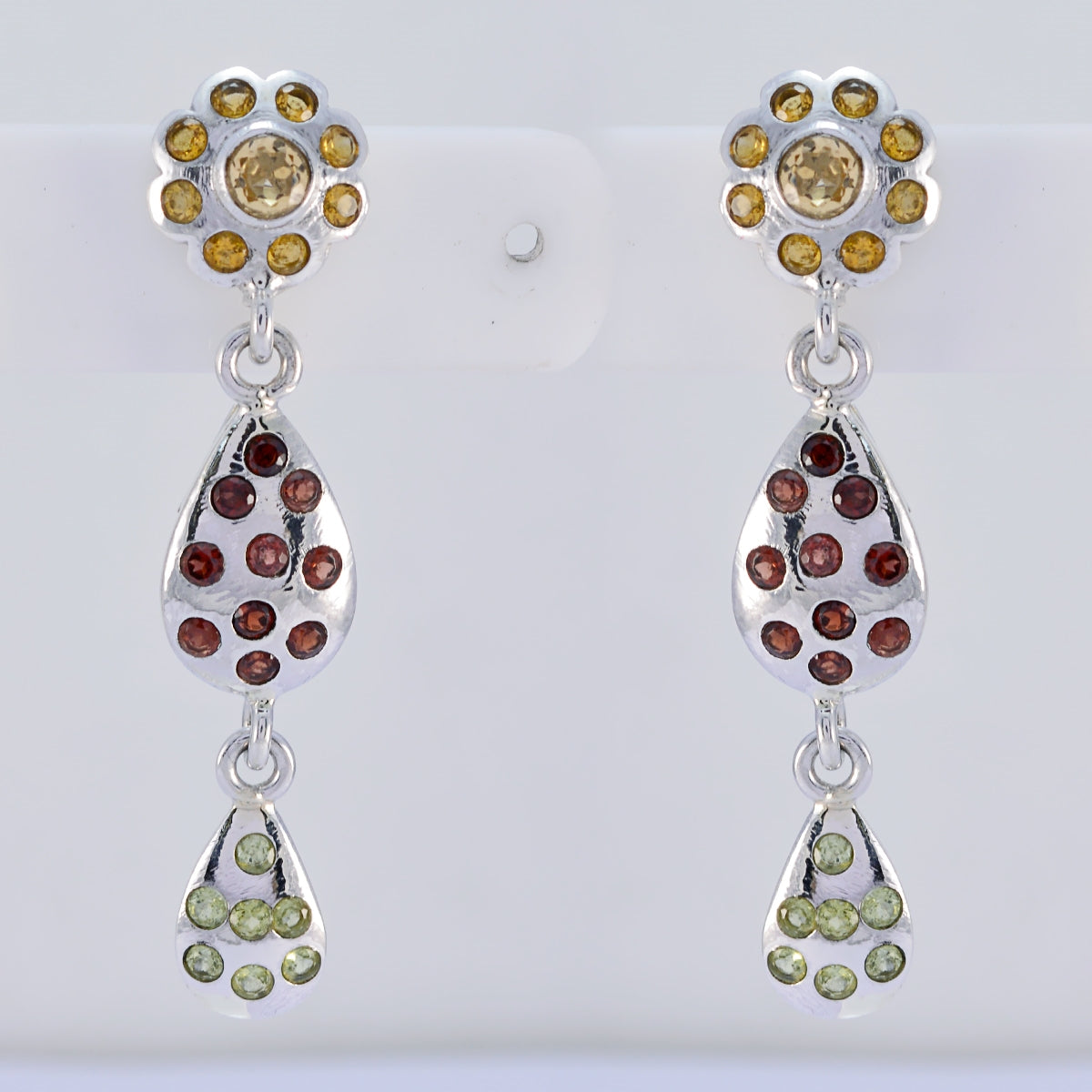 Priya multicolor Essential multiple Stud Earring