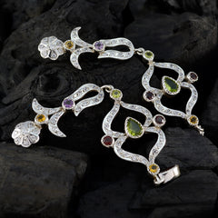 Riya multicolor Edgy multiple Stud Earring