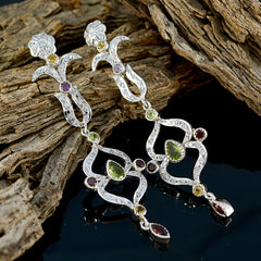 Riya multicolor Edgy multiple Stud Earring