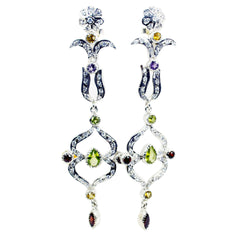 Riya multicolor Edgy multiple Stud Earring