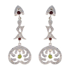 Saanvi multicolor Edgy multiple Stud Earring Multi multicolor Stud