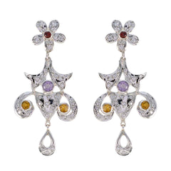 Siti multicolor Edgy multiple Stud Earring Multi multicolor Stud