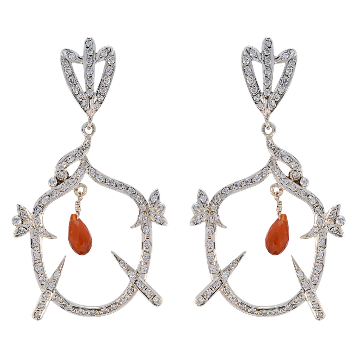 Maria multicolor Edgy multiple Stud Earring Multi multicolor Stud