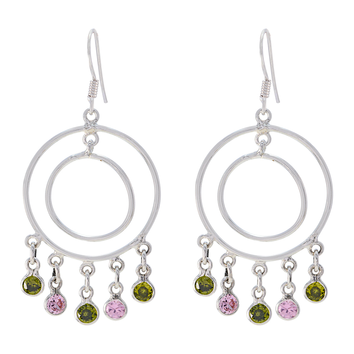 Inès multicolor Tiny multiple Dangle Earring Multi multicolor Dangle