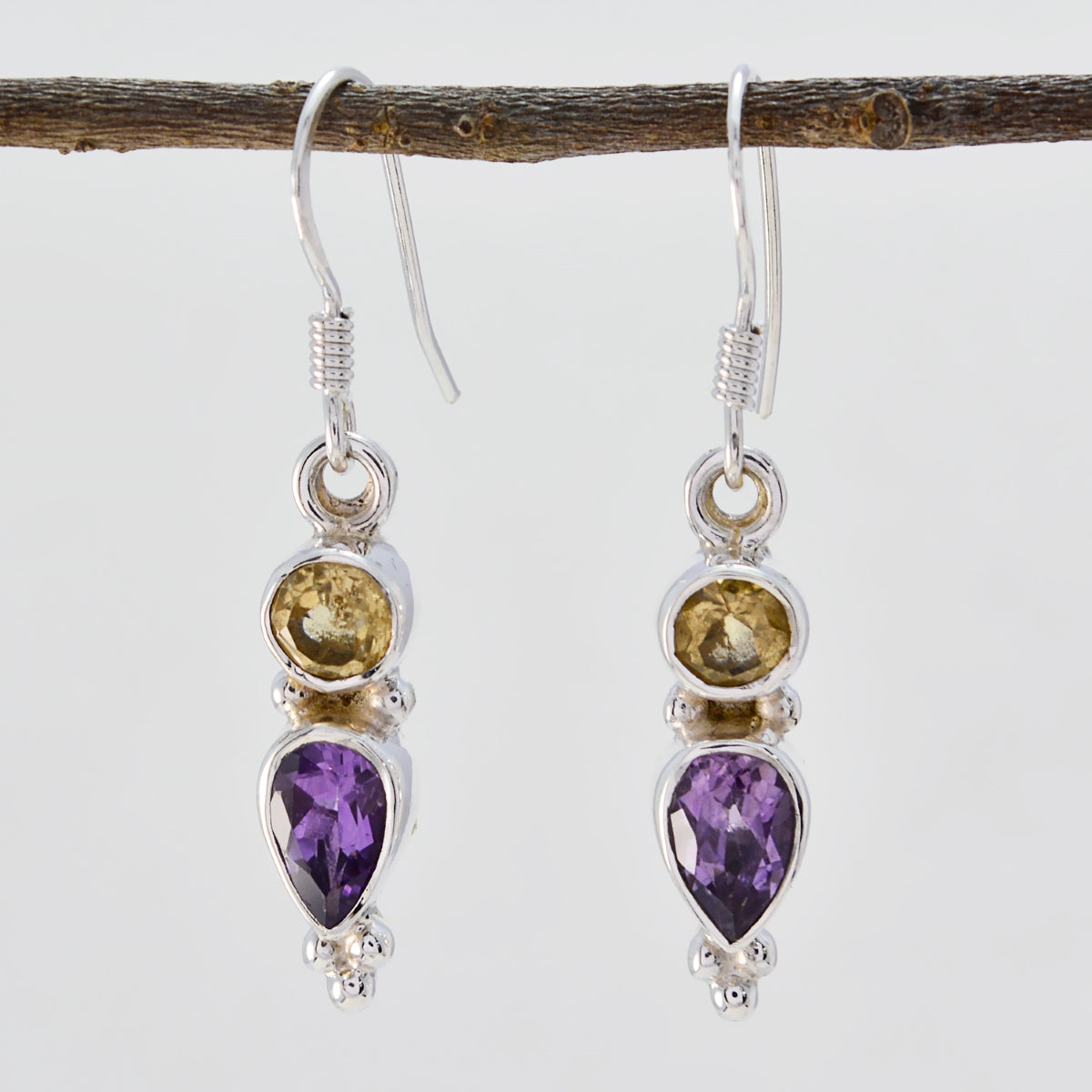 Josephine multicolor Delicate multiple Dangle Earring