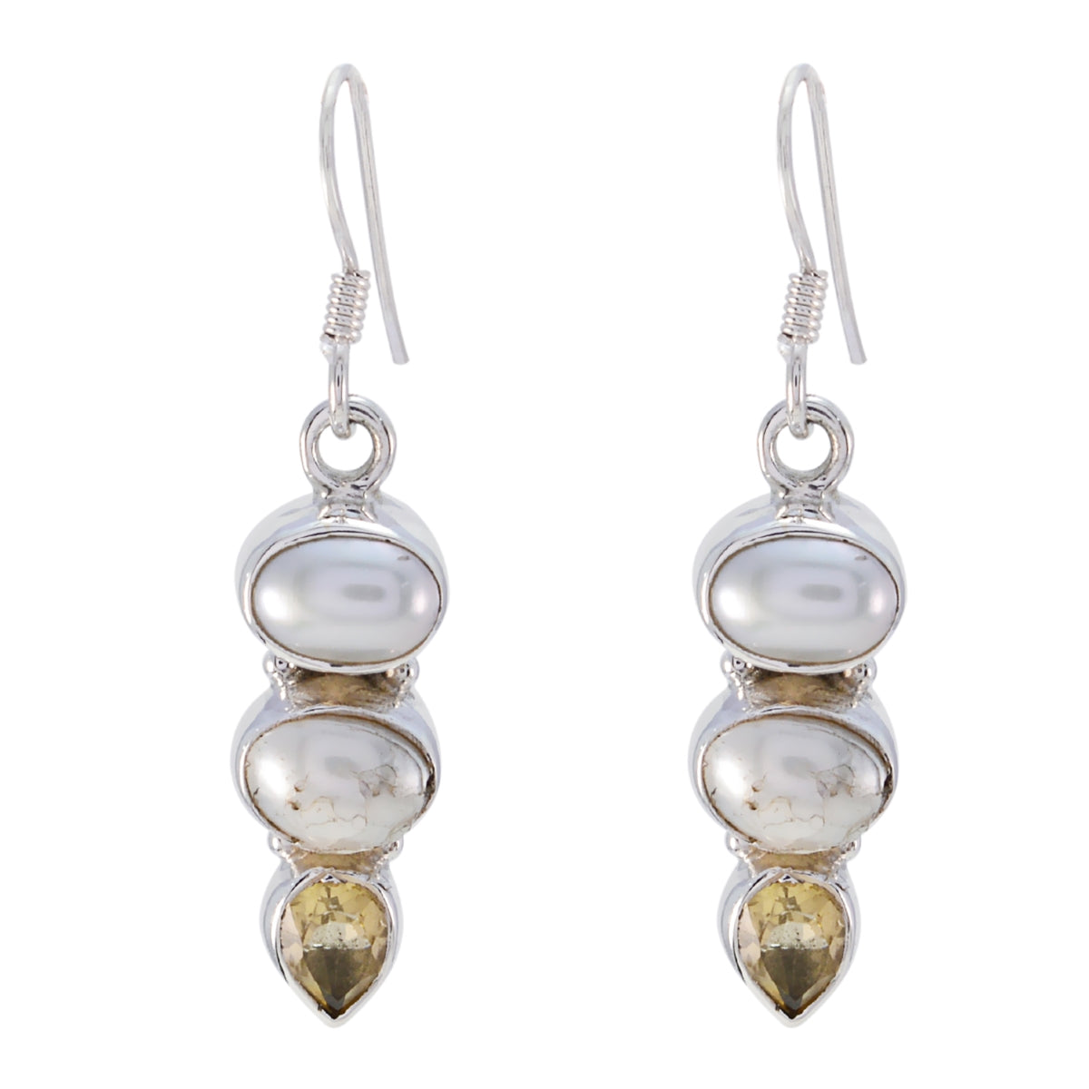 Julia multicolor Dainty multiple Dangle Earring Multi multicolor Dangle