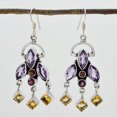 Sara multicolor Edgy multiple Dangle Earring