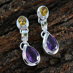Mathilde multicolor Edgy multiple Stud Earring
