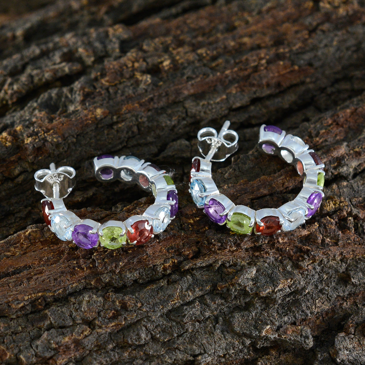 Ivana multicolor Slim multiple Stud Earring