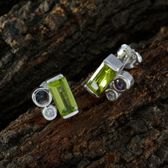 Luisa multicolor Dainty Trilogy Stud Earring