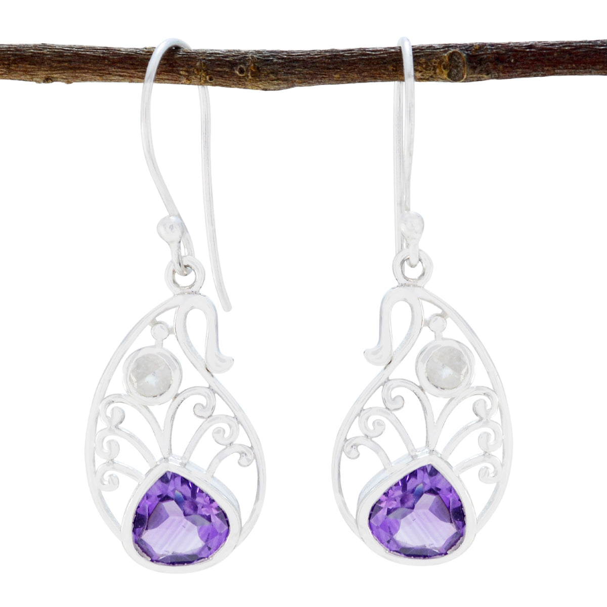 Claire multicolor Slim multiple Dangle Earring Multi multicolor Dangle