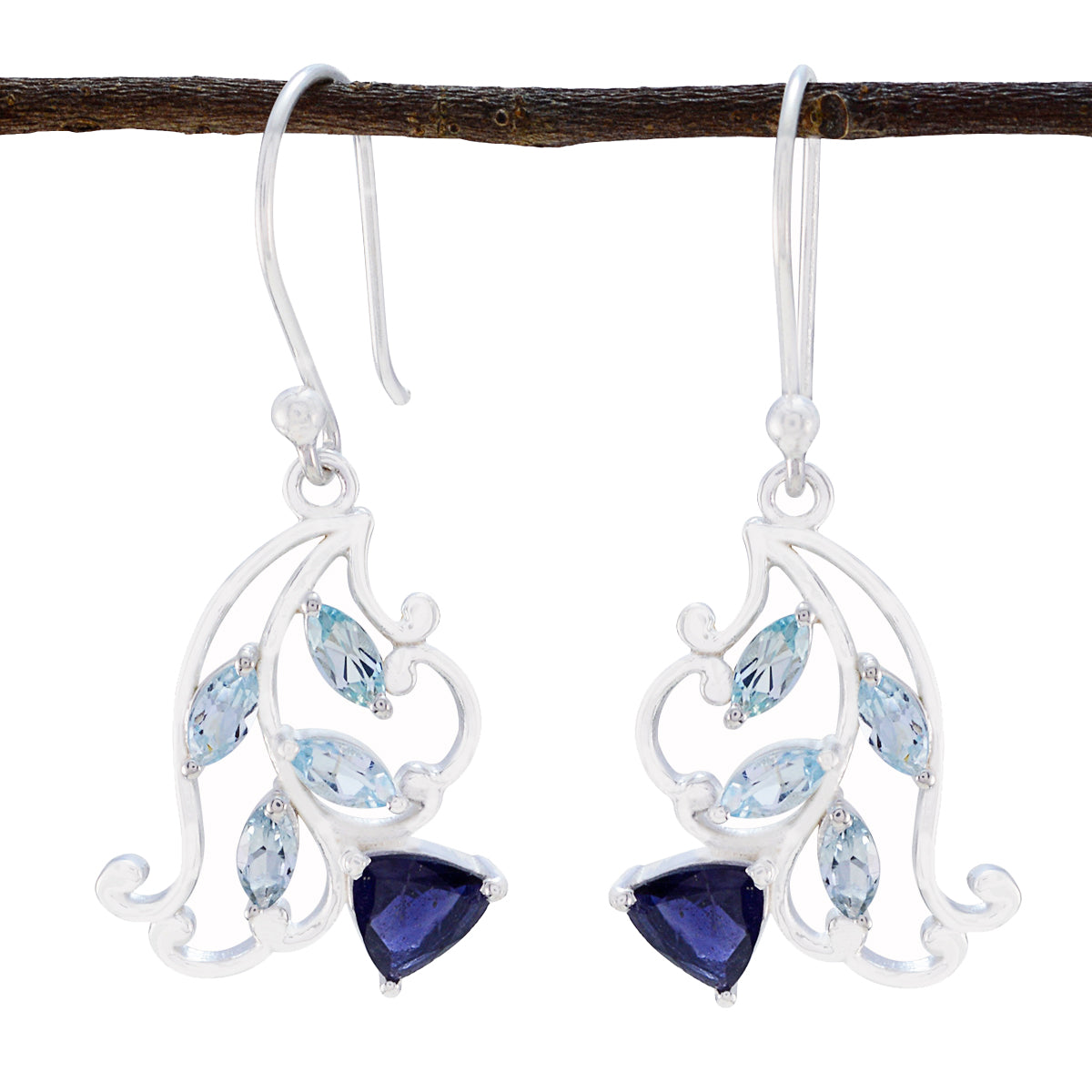 Isla multicolor Minimal multiple Dangle Earring Multi multicolor Dangle