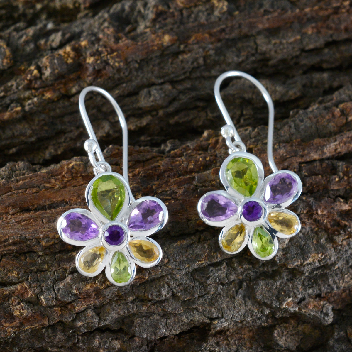 Isadora multicolor Slim multiple Dangle Earring