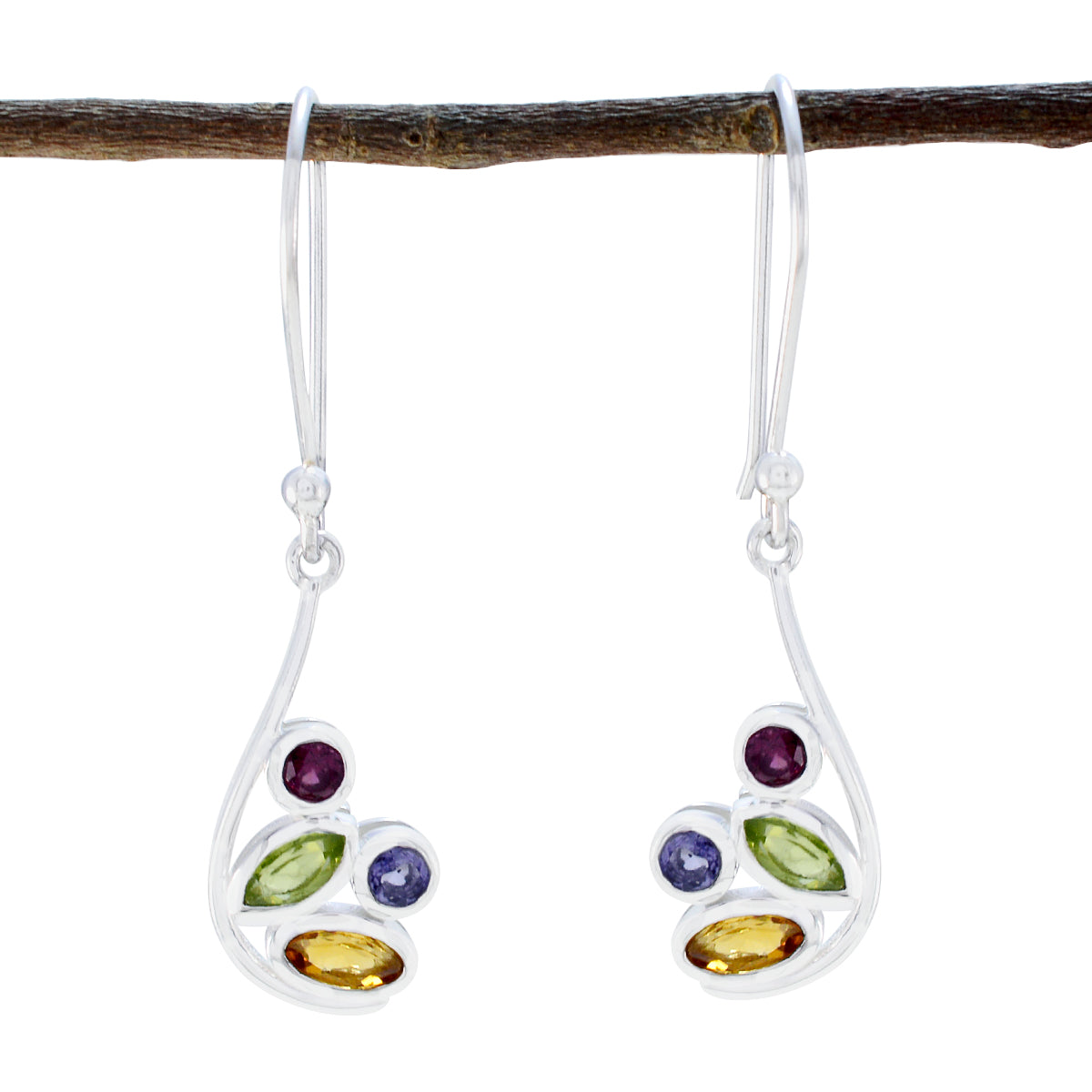 Wen multicolor Delicate multiple Dangle Earring Multi multicolor Dangle
