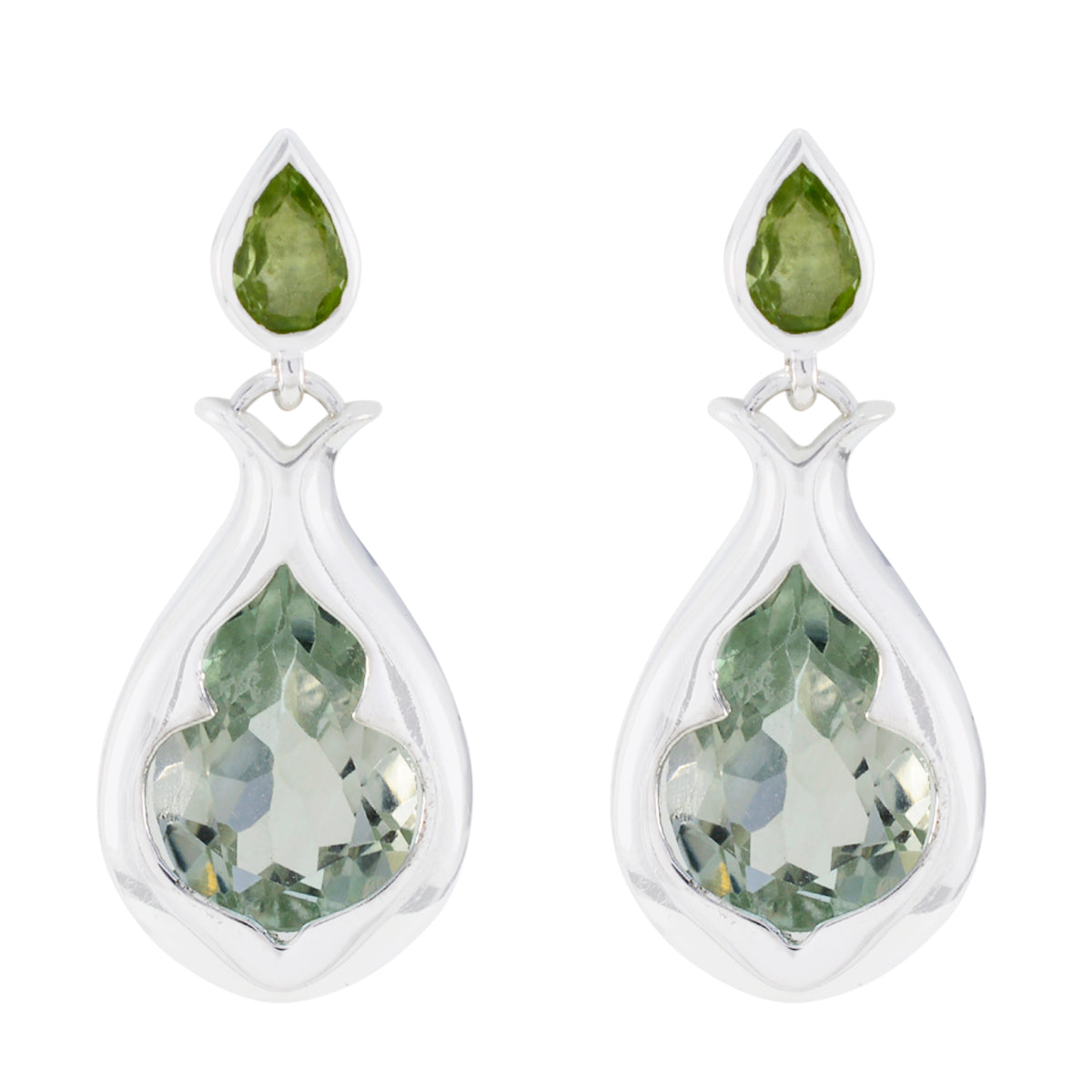 Eva multicolor Edgy Toi et Moi Stud Earring Multi multicolor Stud