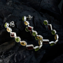 Kennedy multicolor Edgy multiple Stud Earring