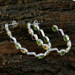 Kennedy multicolor Edgy multiple Stud Earring