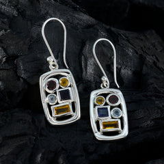Clara multicolor Mid weight Penta Dangle Earring