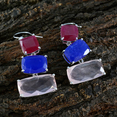 Lucia multicolor Edgy Trilogy Dangle Earring