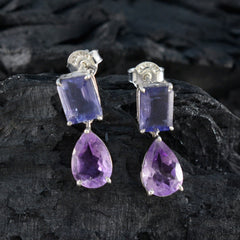 Paula multicolor Dainty Toi et Moi Stud Earring
