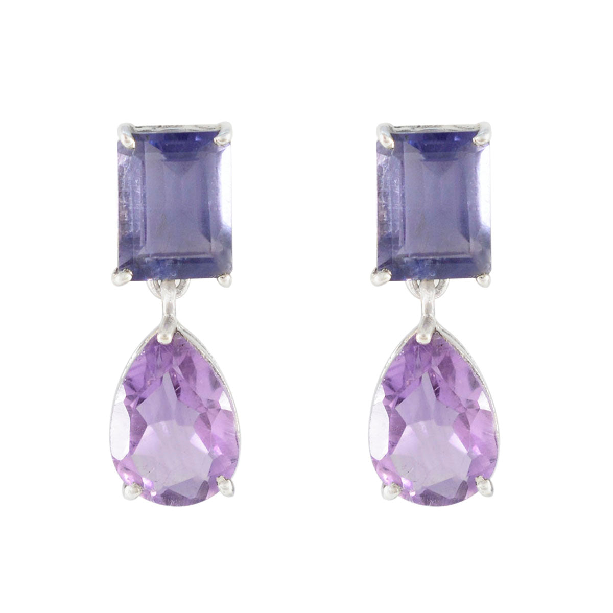 Paula multicolor Dainty Toi et Moi Stud Earring Multi multicolor Stud