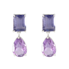 Paula multicolor Dainty Toi et Moi Stud Earring Multi multicolor Stud