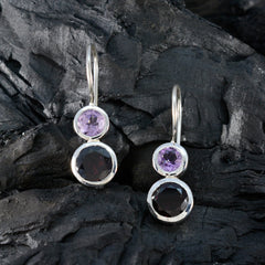 Rebeca multicolor Mid weight Toi et Moi Dangle Earring