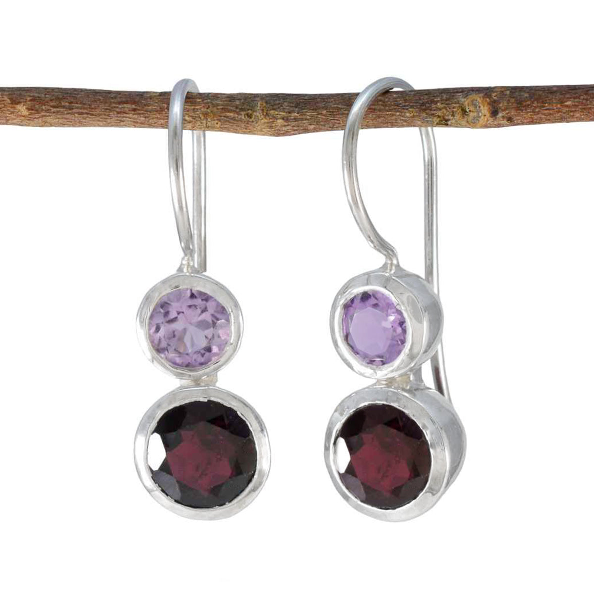 Rebeca multicolor Mid weight Toi et Moi Dangle Earring Multi multicolor Dangle