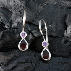 Sofía multicolor Dainty Toi et Moi Dangle Earring