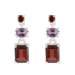 Abigail multicolor Whisper thin Trilogy Stud Earring Multi multicolor Stud