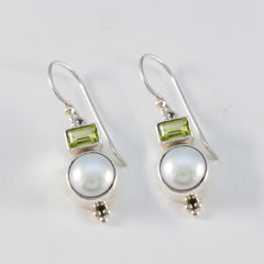 Eleanor multicolor Whisper thin Toi et Moi Dangle Earring